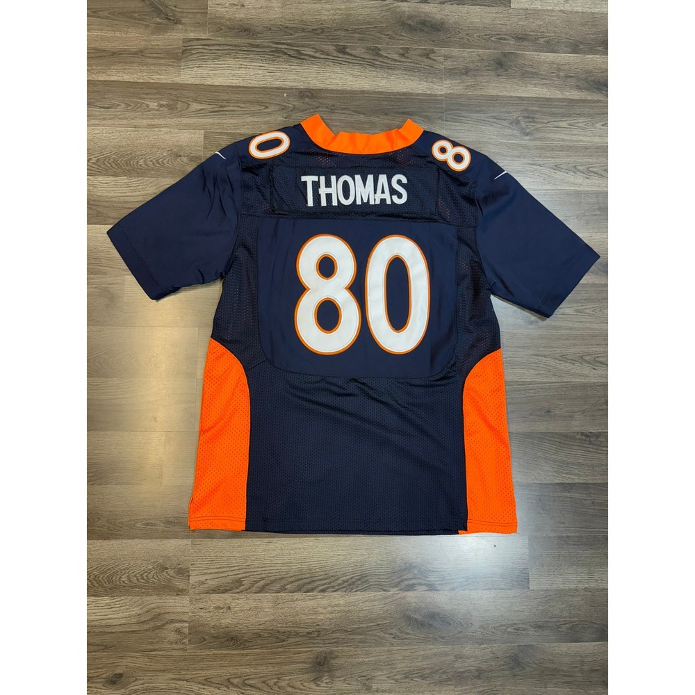 Nike NFL Denver Broncos Demaryius Thomas 80 On Field Jersey Navy 48 SKU192